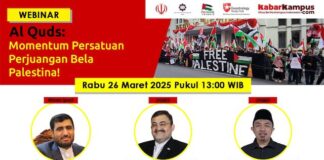 Webinar “Al Quds: Momentum Persatuan Perjuangan Bela Palestina,” Hadirkan Dubes Iran dan Sekjen FPN