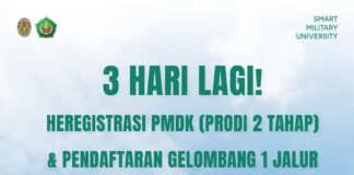 Jangan Lewatkan Heregistrasi PMDK & Pendaftaran Gelombang 1 Jalur Tes UNJANI