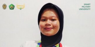 Putri Salshabilla Juara 2 Taekwondo Kategori Kyorugi Senior U67 Putri