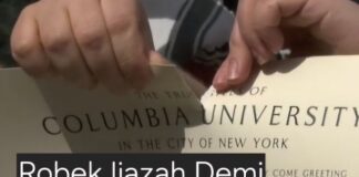 Robek Ijazah Demi Solidaritas Palestina