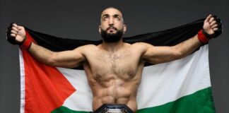 Bendera Palestina Siap Dikibarkan Juara UFC
