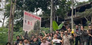 Bikers dan Aktivis 98 Tanam Pohon di Punclut, Dukung Penghutanan Kembali dan Reformasi Agraria