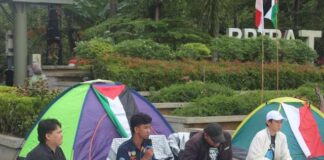 Berbagai Elemen Mahasiswa di Pontianak Peringati 77 Tahun Tragedi Nakba