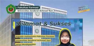 Mahasiswa Farmasi Unjani Raih Beasiswa Prestisius DJITU 2025 dari Yayasan Khouw Kalbe!
