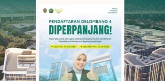 Pendaftaran UNJANI Gelombang 4 Diperpanjang, Ini Jadwal Lengkap dan Kesempatan Terakhirmu!