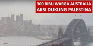 300 Ribu Orang Aksi Dukung Palestina, Demonstrasi Terbesar dalam Sejarah Australia