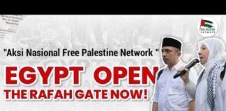 VIDEO: Aksi Nasional FPN di Berbagai Kota, Tuntut Mesir Buka Gerbang Rafah