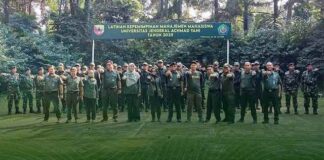 103 Mahasiswa UNJANI Ditempa Jadi Pemimpin Tangguh di Pusdikkav Padalarang
