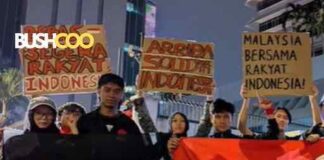 Mahasiswa Malaysia Gelar Aksi Solidaritas untuk Demonstran Indonesia