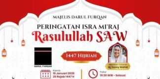 Majelis Darul Furqan Peringati Isra Mi’raj Rasulullah SAW
