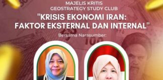 Majelis Kritis Geostrategy Study Club Membedah Krisis Ekonomi Iran