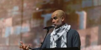 Pep Guardiola Tegaskan Sikap Kemanusiaan Bersama Palestina