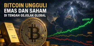 Bitcoin Ungguli Emas dan Saham di Tengah Gejolak Global