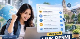 Kompilasi Link Resmi Pendaftaran Beasiswa Terlengkap